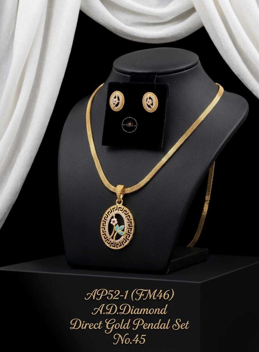 YNF Wholesale Brass Fashion Pendant  | Surat Manufacturer