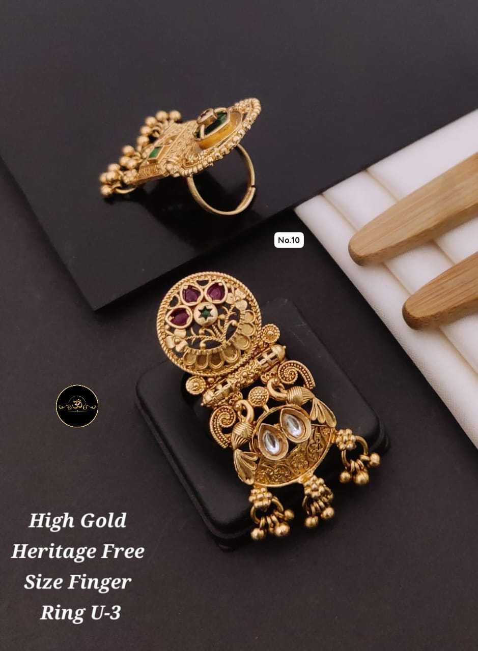 YNF Wholesale Brass Oxidized Rings  | Surat Manufacturer