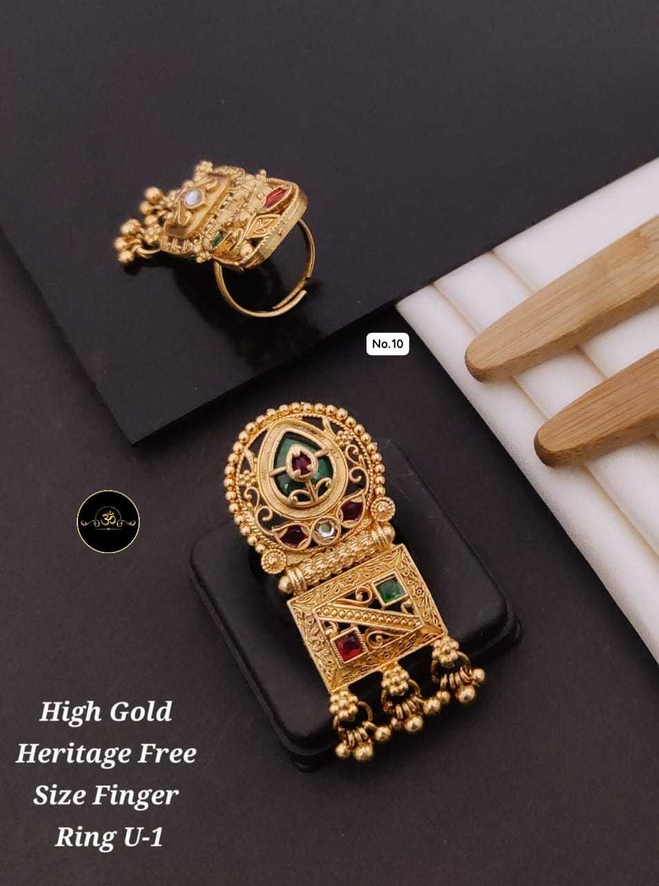 YNF Wholesale Brass Oxidized Rings  | Surat Manufacturer