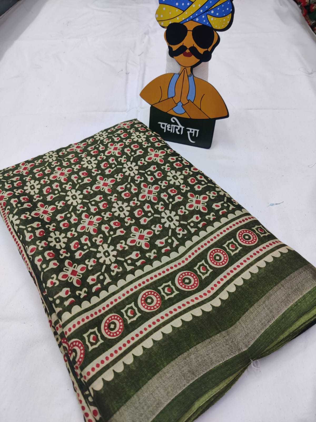 YNF Wholesale Cotton Printed Sarees  | Surat Manufacturer