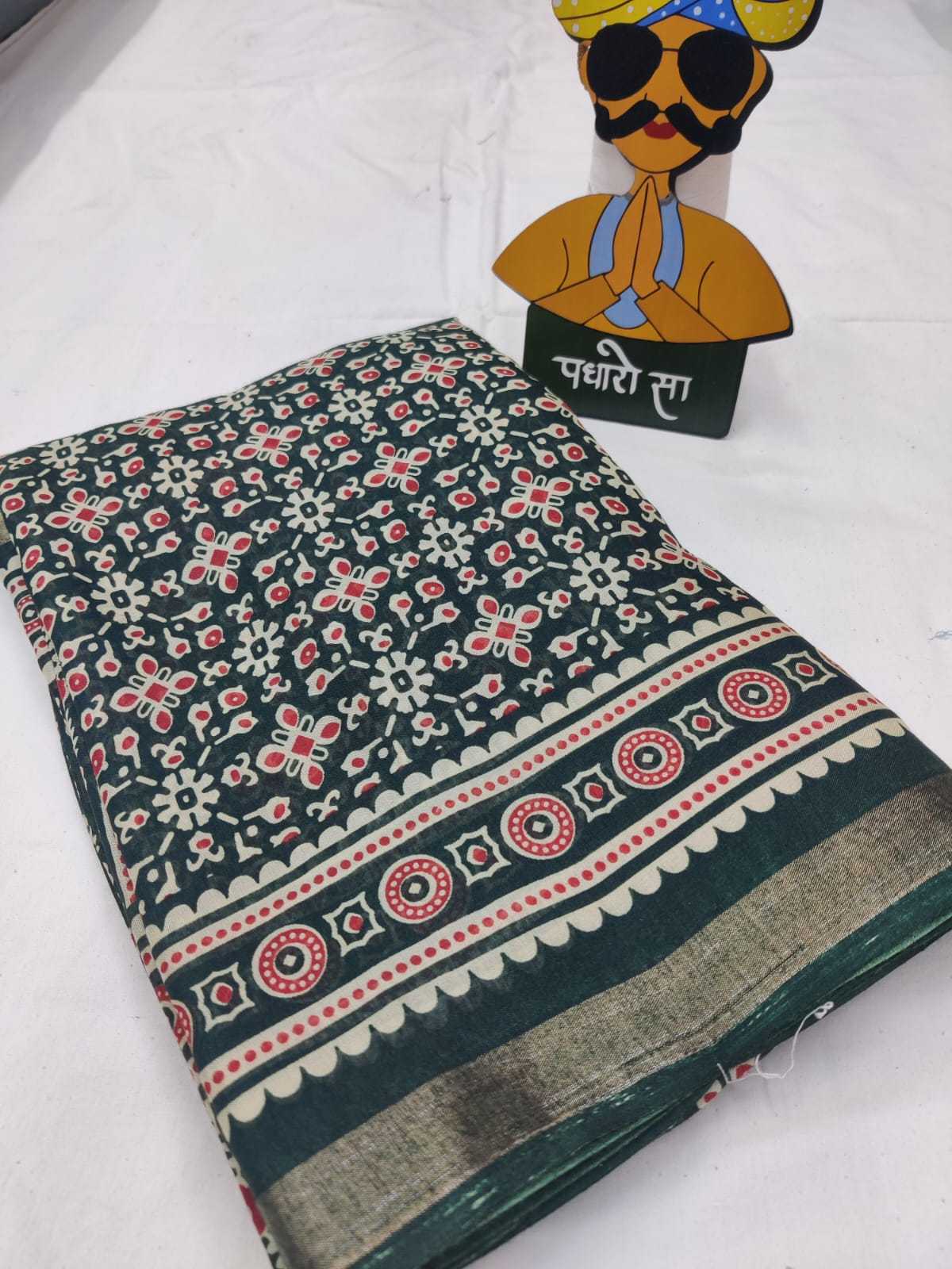 YNF Wholesale Cotton Printed Sarees  | Surat Manufacturer