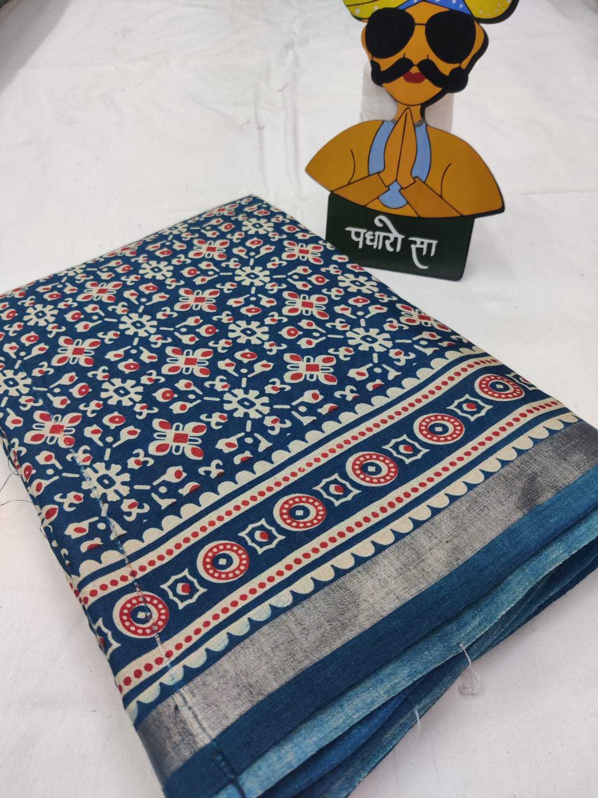 YNF Wholesale Cotton Printed Sarees  | Surat Manufacturer
