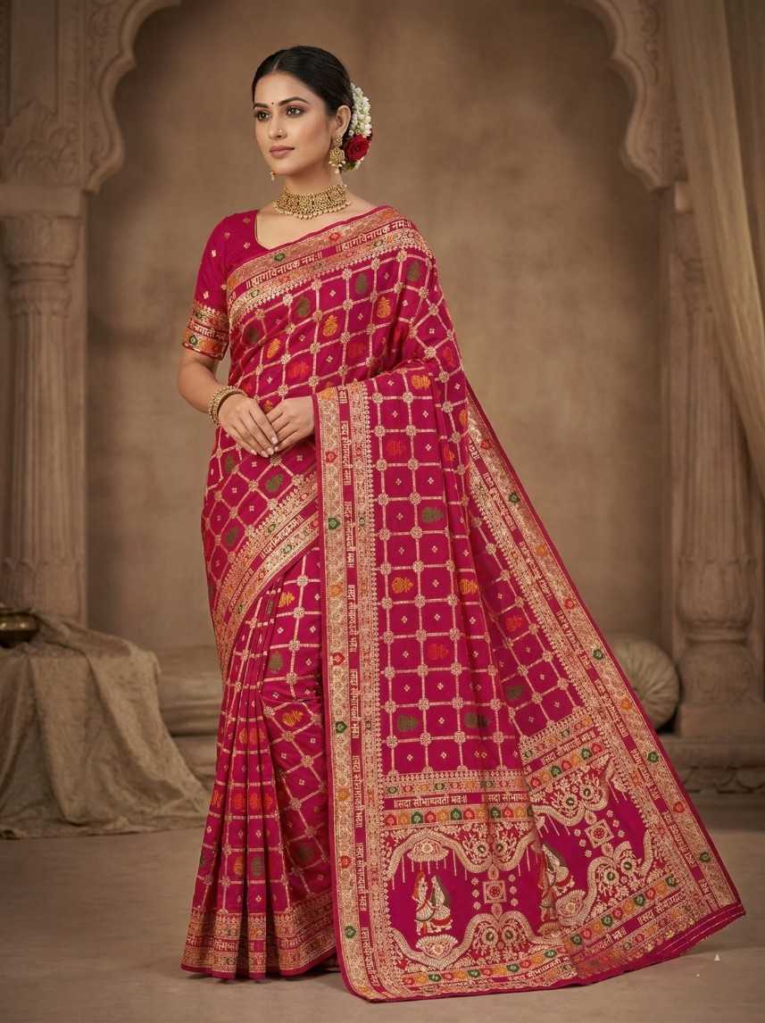 YNF Wholesale Dola Silk Banarasi Silk Sarees  | Surat Manufacturer