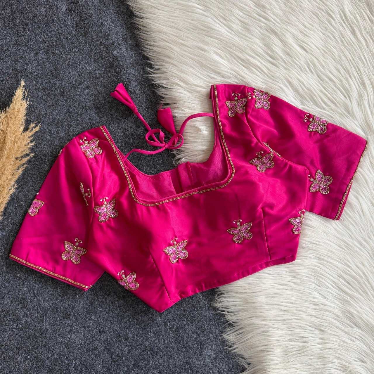 YNF Wholesale Soft Butter Silk Designer Blouse  | Surat Manufacturer
