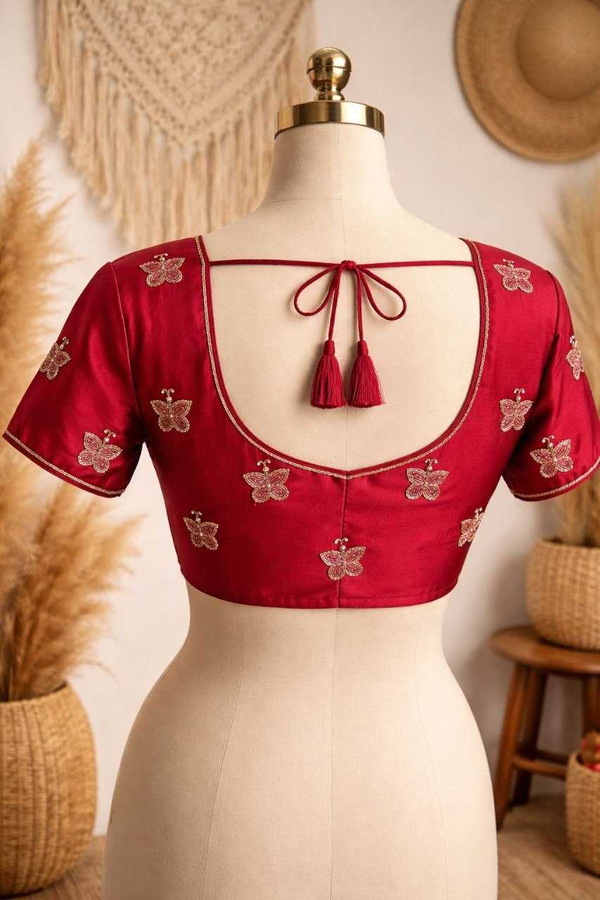 YNF Wholesale Soft Butter Silk Designer Blouse  | Surat Manufacturer