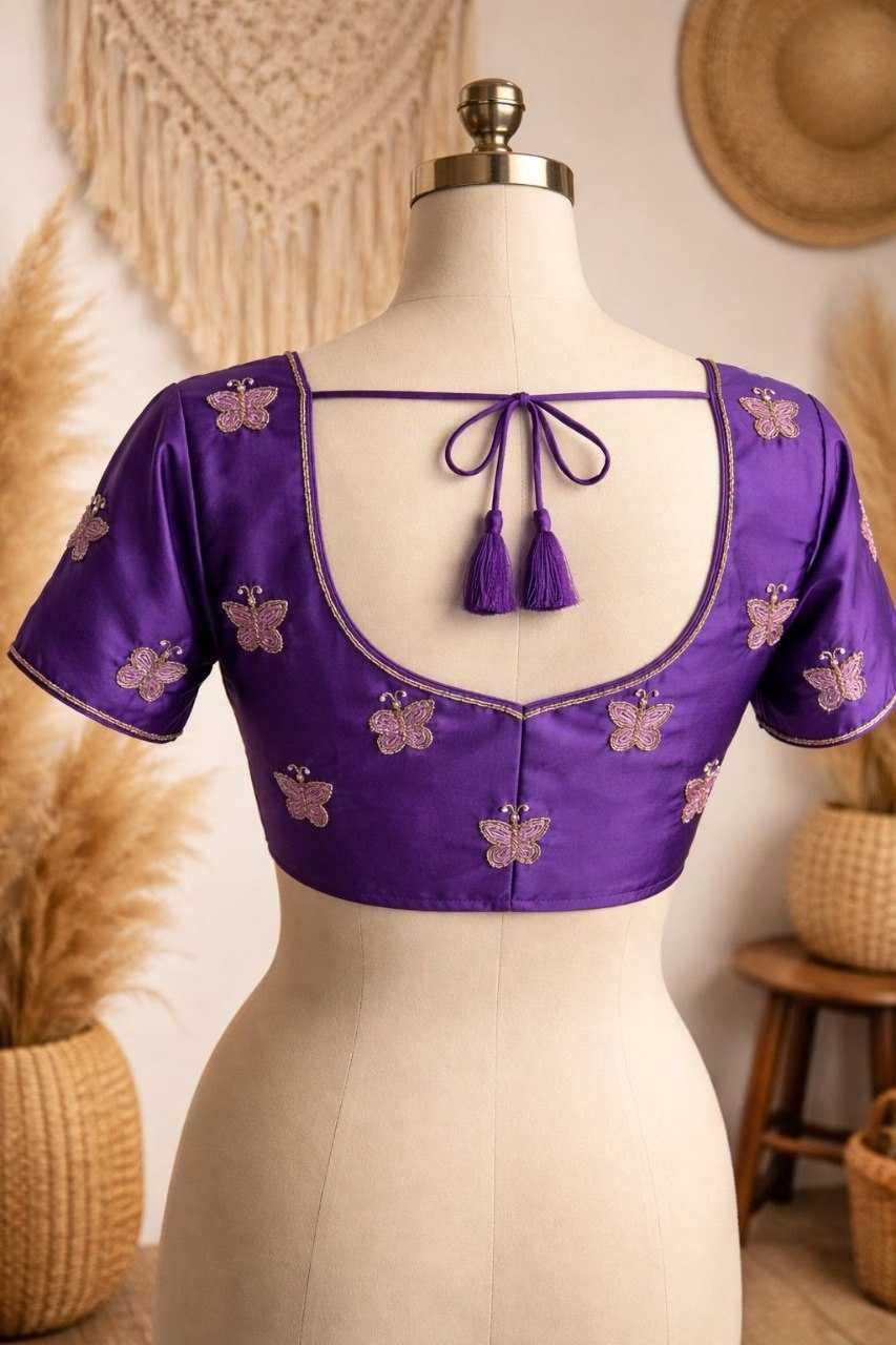 YNF Wholesale Soft Butter Silk Designer Blouse  | Surat Manufacturer