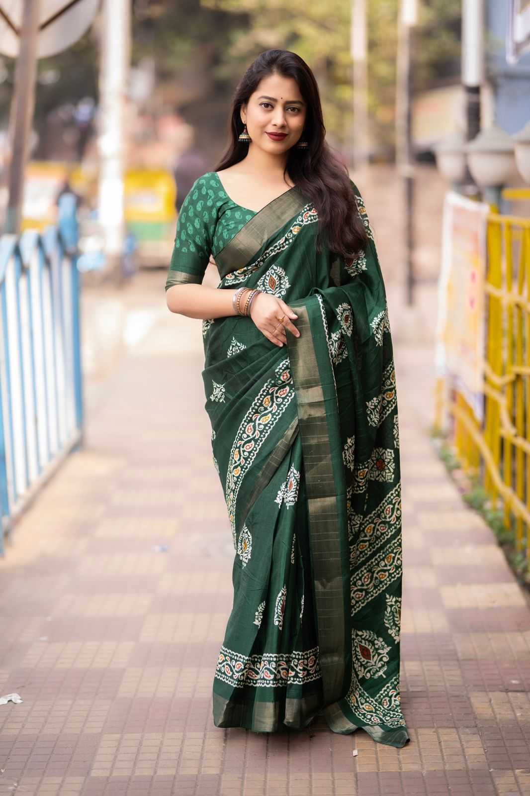YNF Wholesale Soft Silk Fancy Sarees  | Surat Manufacturer