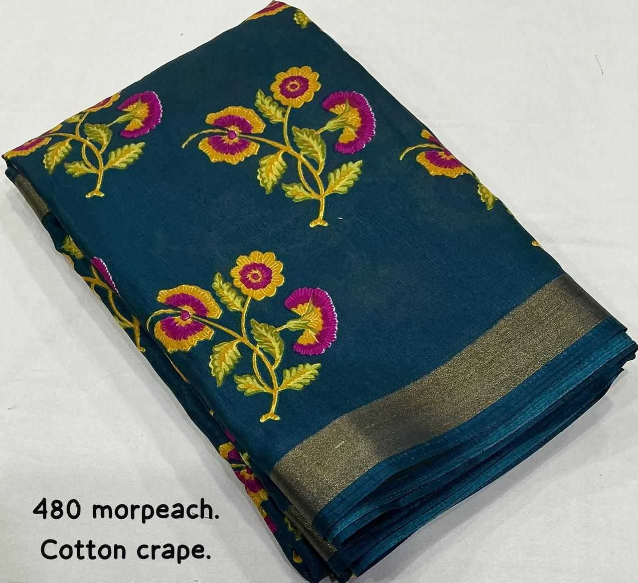 YNF Wholesale Soft Cotton Printed Sarees  | Surat Manufacturer