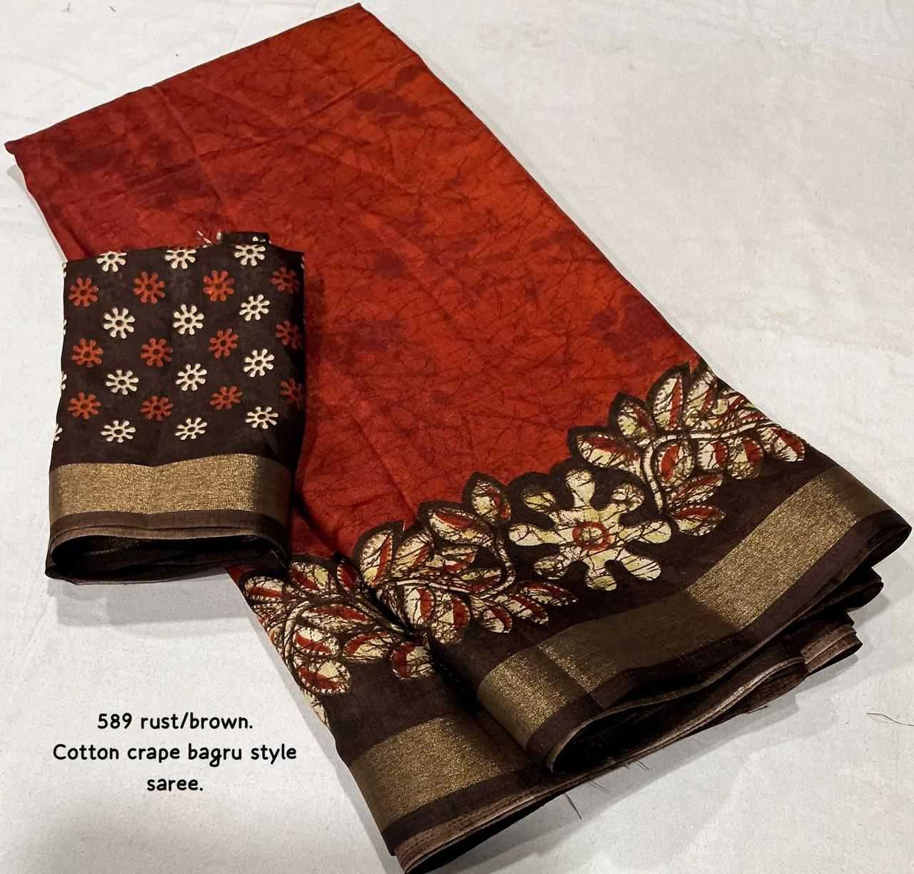 YNF Wholesale Soft Cotton Printed Sarees  | Surat Manufacturer