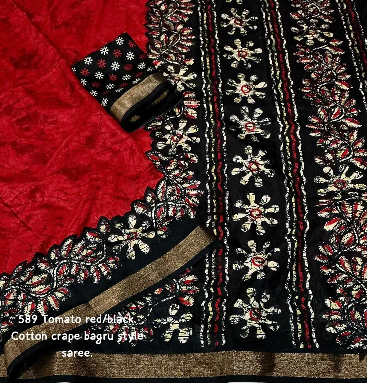 YNF Wholesale Soft Cotton Printed Sarees  | Surat Manufacturer
