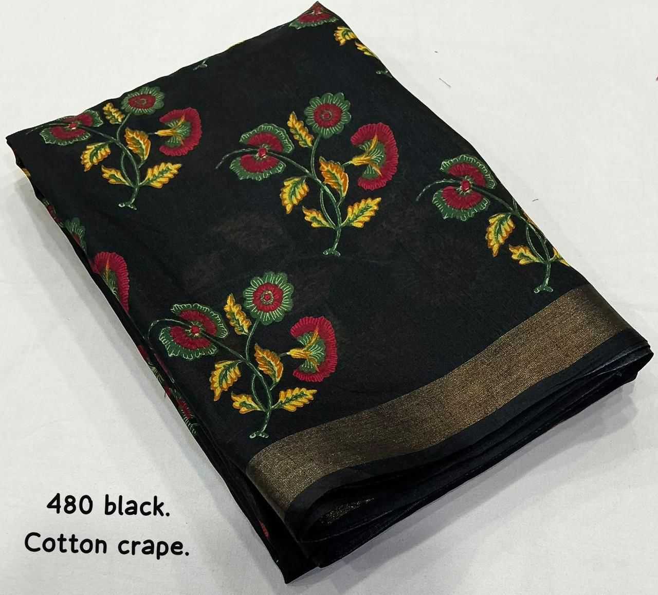 YNF Wholesale Soft Cotton Printed Sarees  | Surat Manufacturer