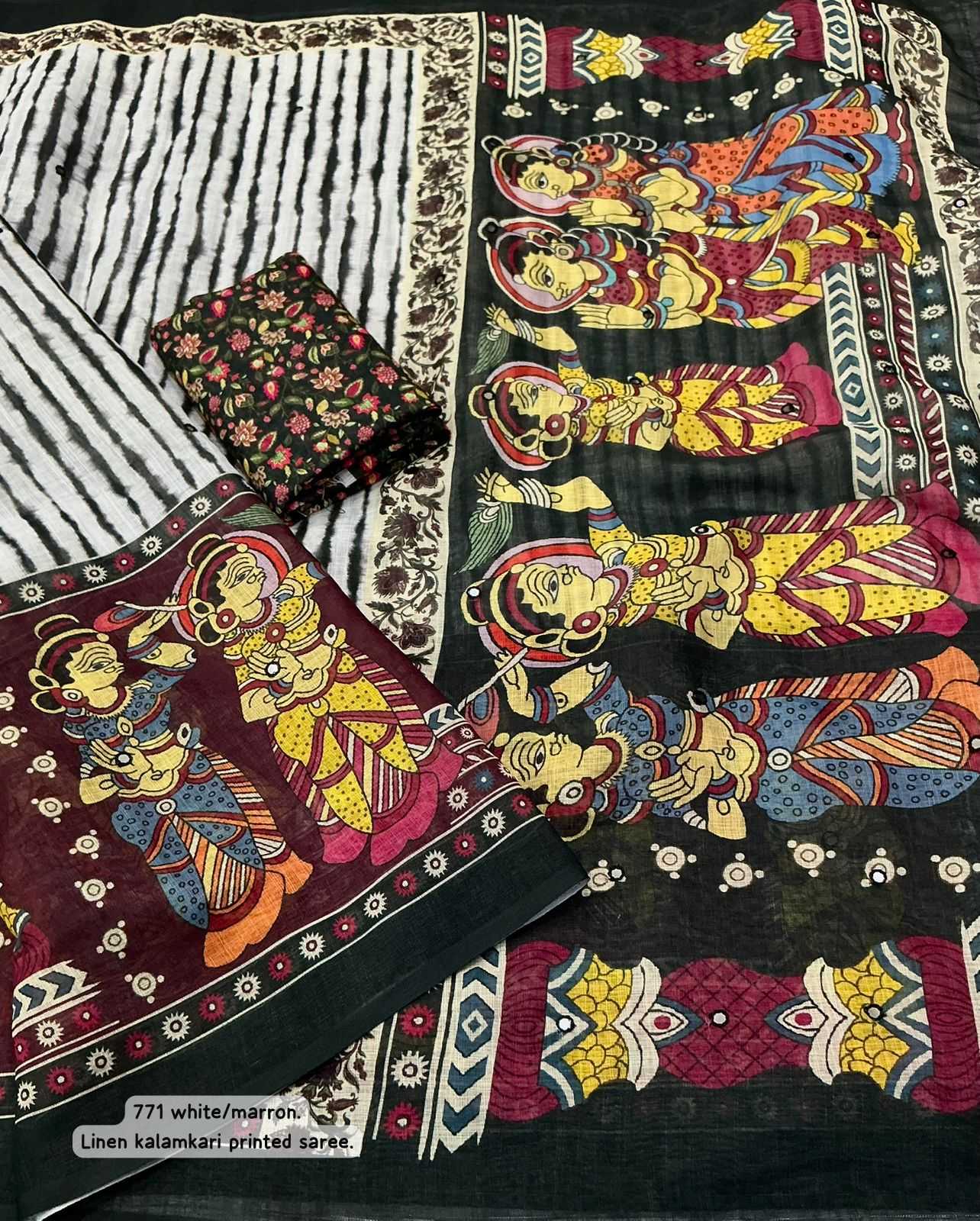 YNF Wholesale Linen Fancy Sarees  | Surat Manufacturer