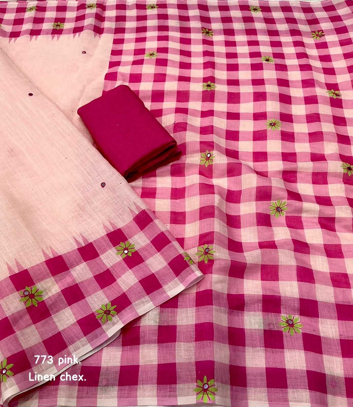 YNF Wholesale Linen Fancy Sarees  | Surat Manufacturer