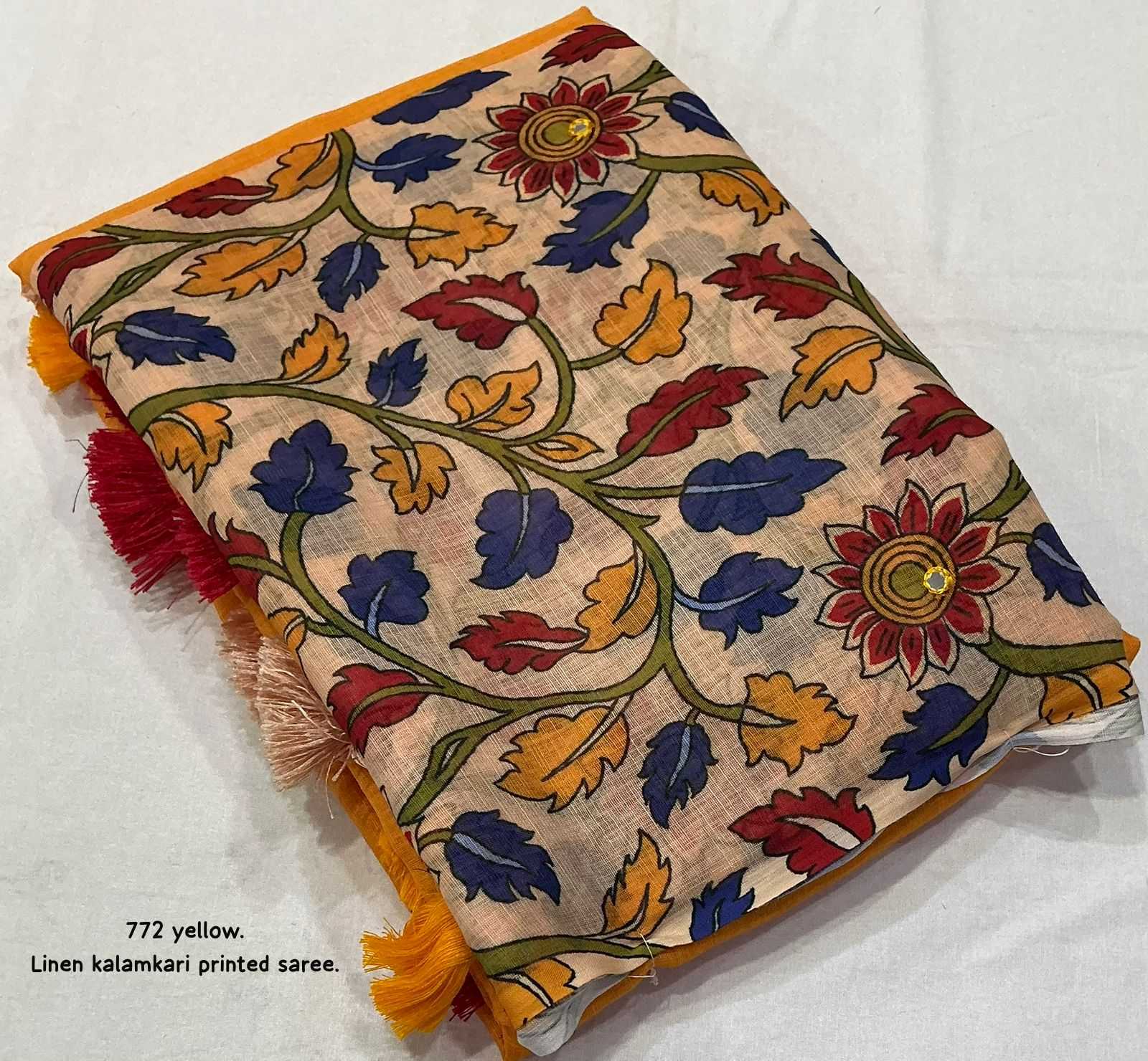 YNF Wholesale Linen Fancy Sarees  | Surat Manufacturer
