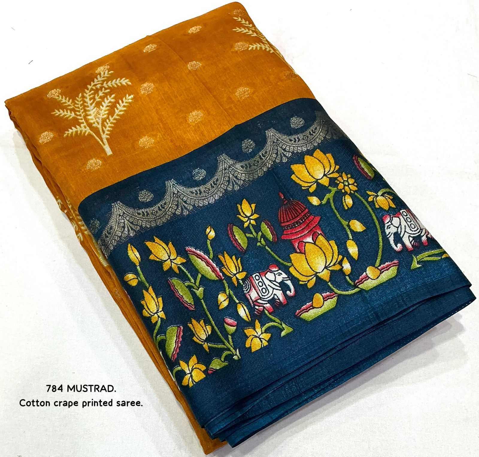 YNF Wholesale Soft Cotton Fancy Sarees  | Surat Manufacturer