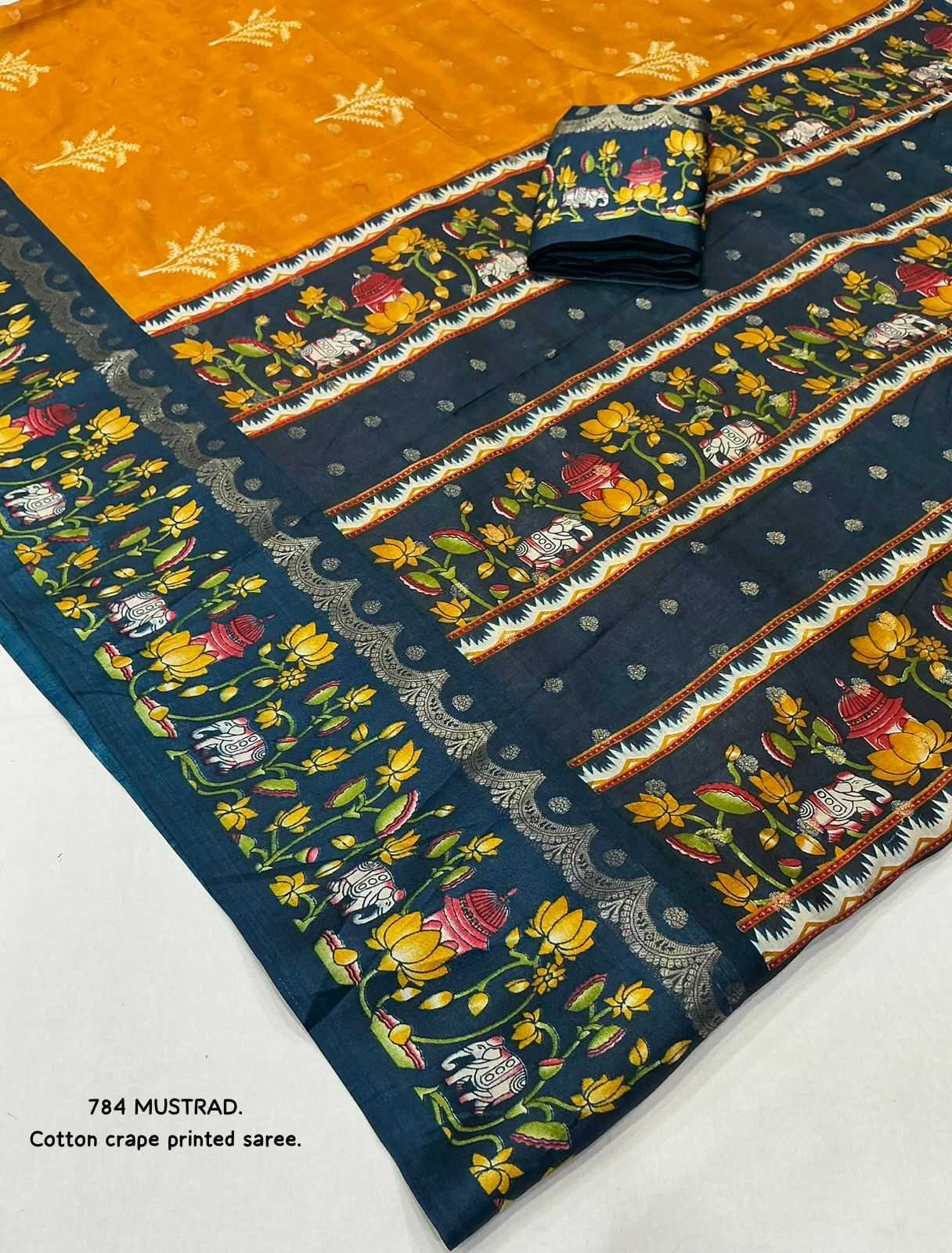 YNF Wholesale Soft Cotton Fancy Sarees  | Surat Manufacturer
