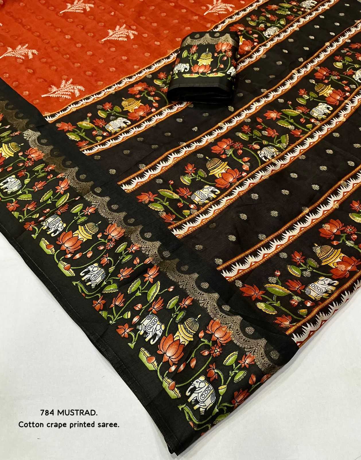 YNF Wholesale Soft Cotton Fancy Sarees  | Surat Manufacturer