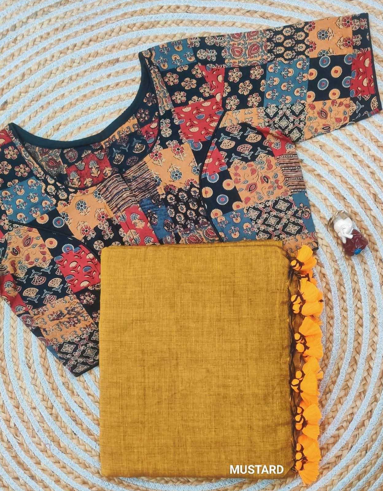 YNF Wholesale Khadi Cotton Printed Blouse  | Surat Manufacturer