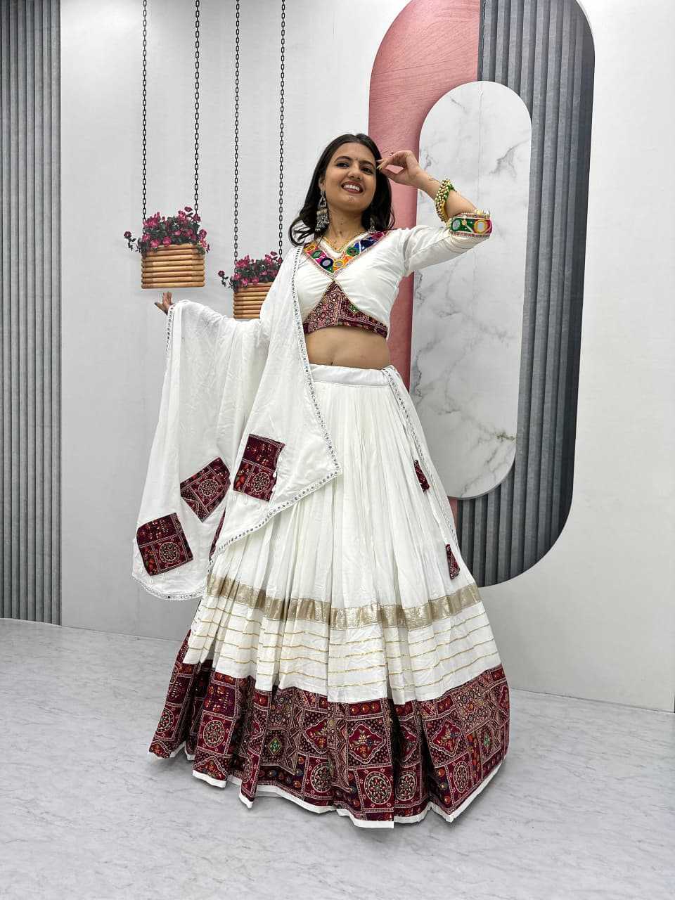 YNF Wholesale Cotton Designer Lehenga  | Surat Manufacturer