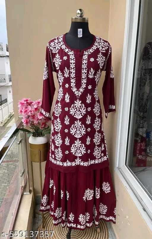 YNF Wholesale Silk Cotton Embroidered Kurtis  | Surat Manufacturer