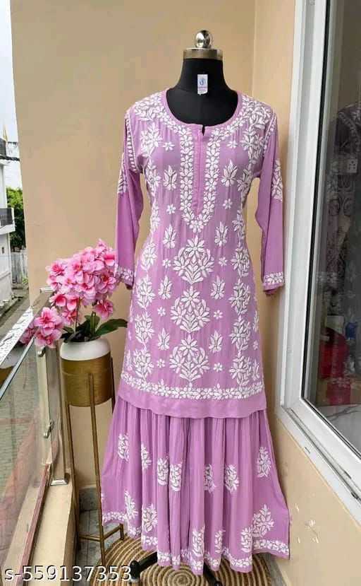 YNF Wholesale Silk Cotton Embroidered Kurtis  | Surat Manufacturer