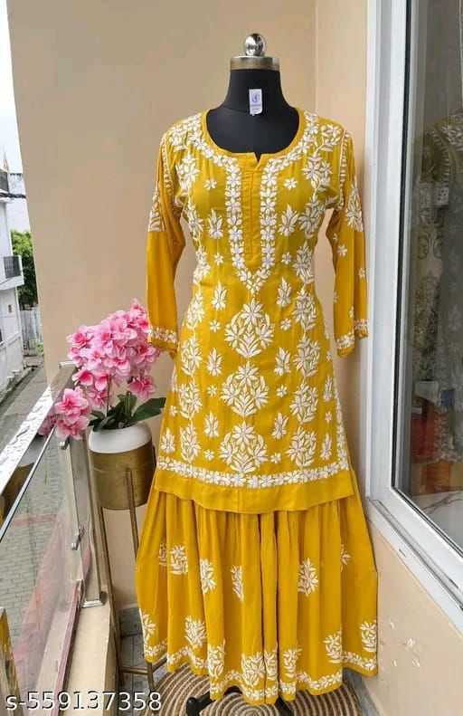 YNF Wholesale Silk Cotton Embroidered Kurtis  | Surat Manufacturer