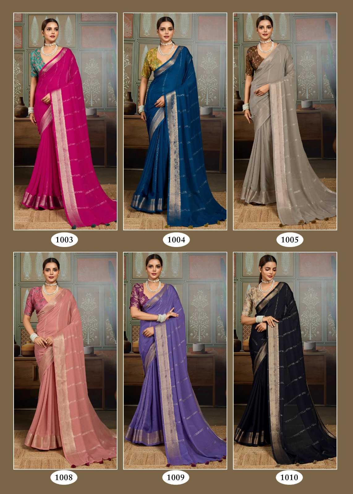 YNF Wholesale Tussar Silk Party Wear Sarees  | Surat Manufacturer