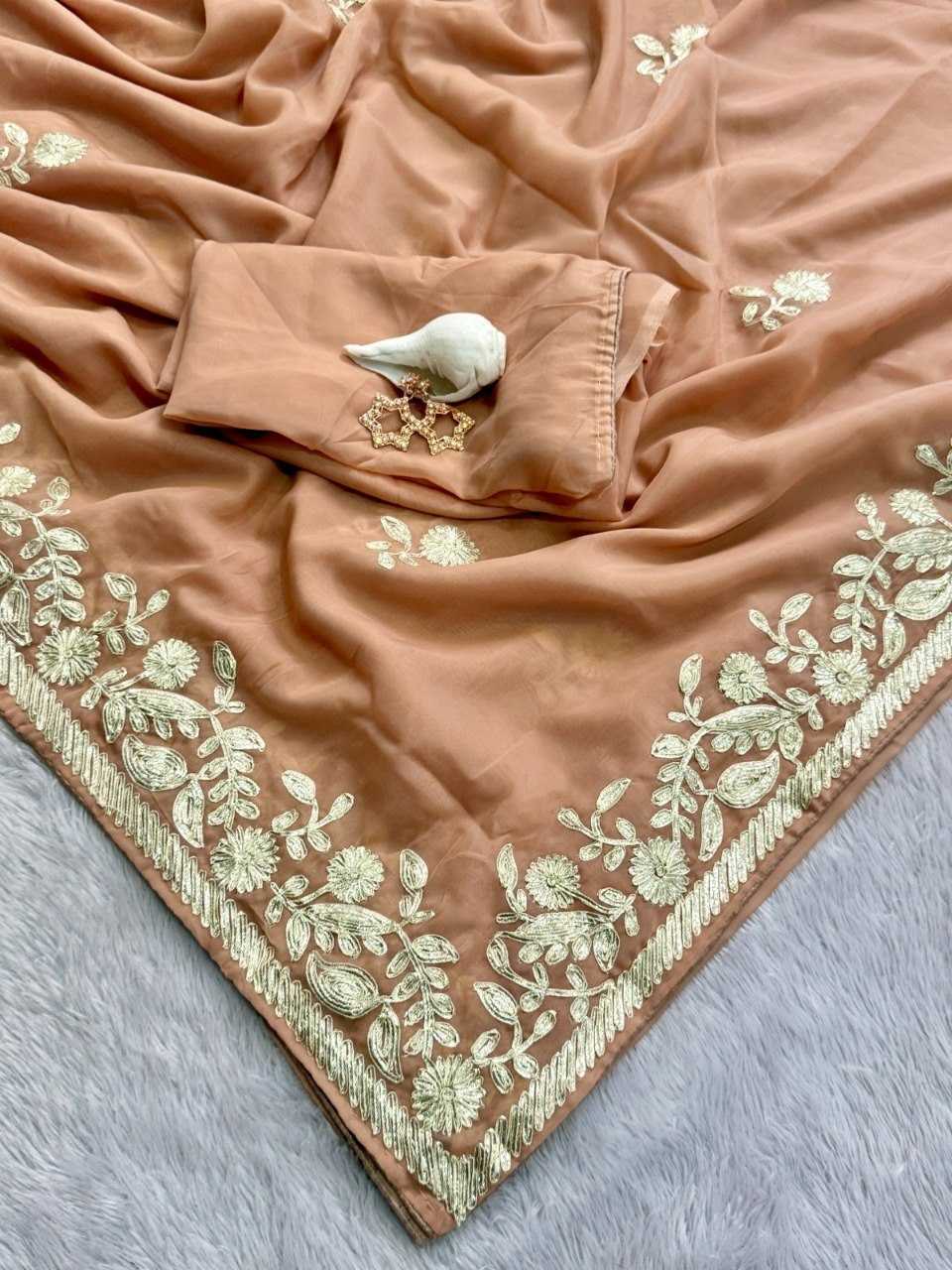 YNF Wholesale Heavy Roman Silk Party Wear Sarees  | Surat Manufacturer