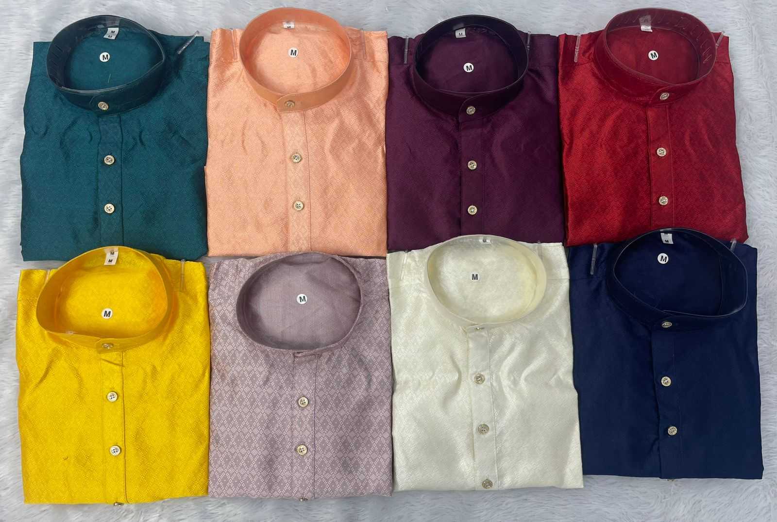 YNF Wholesale Silk Mens Kurta Pyjama  | Surat Manufacturer