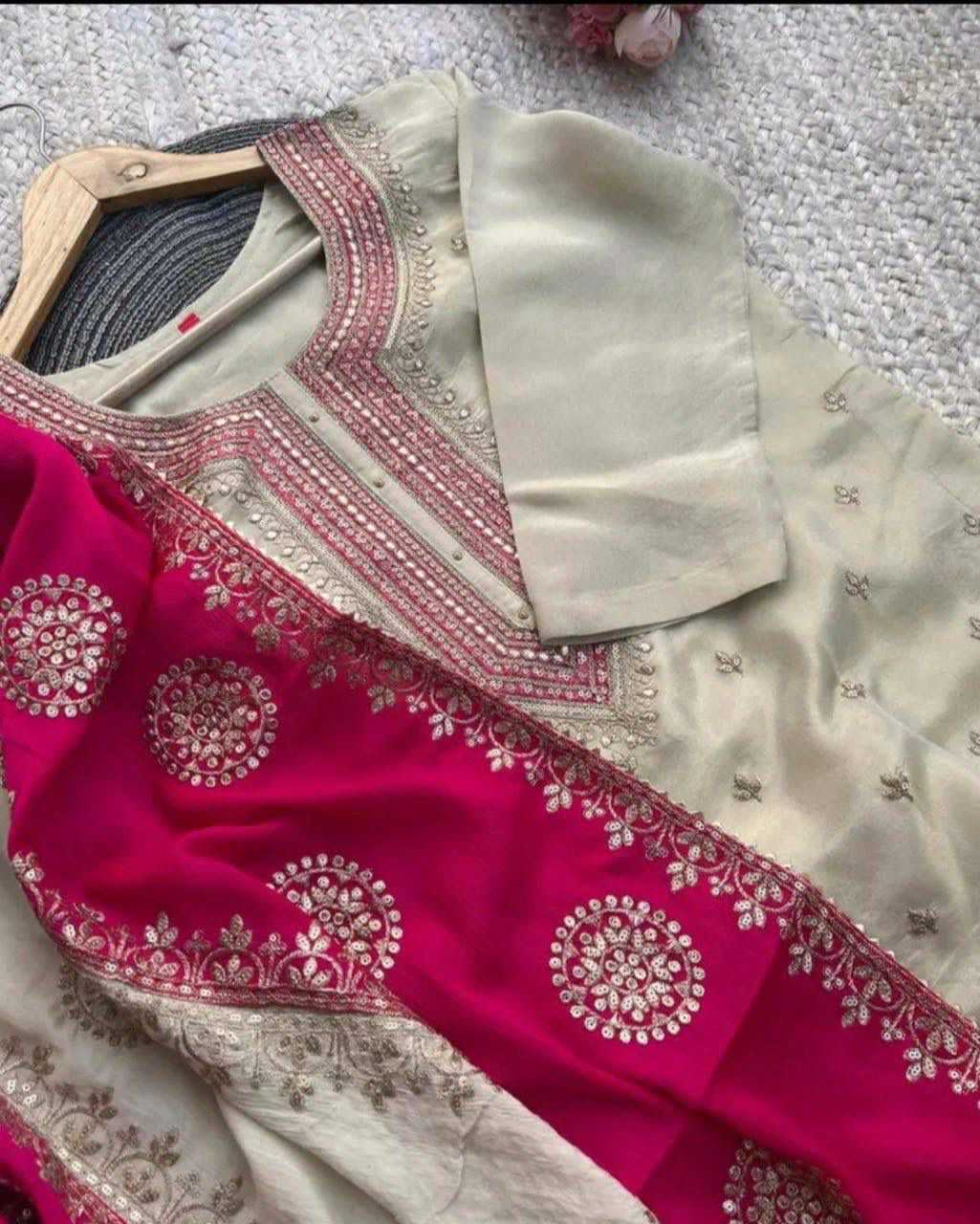 YNF Wholesale Chinon Designer Kurtis  | Surat Manufacturer