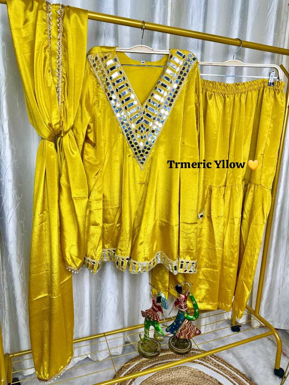 YNF Wholesale Chinon Silk Festive Kurtis  | Surat Manufacturer