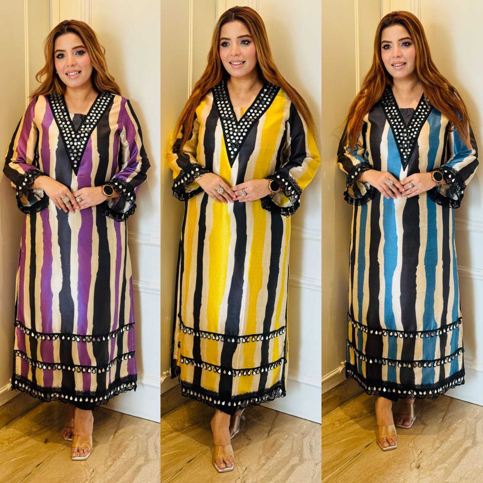 YNF Wholesale Chinon Silk Casual Kurtis  | Surat Manufacturer