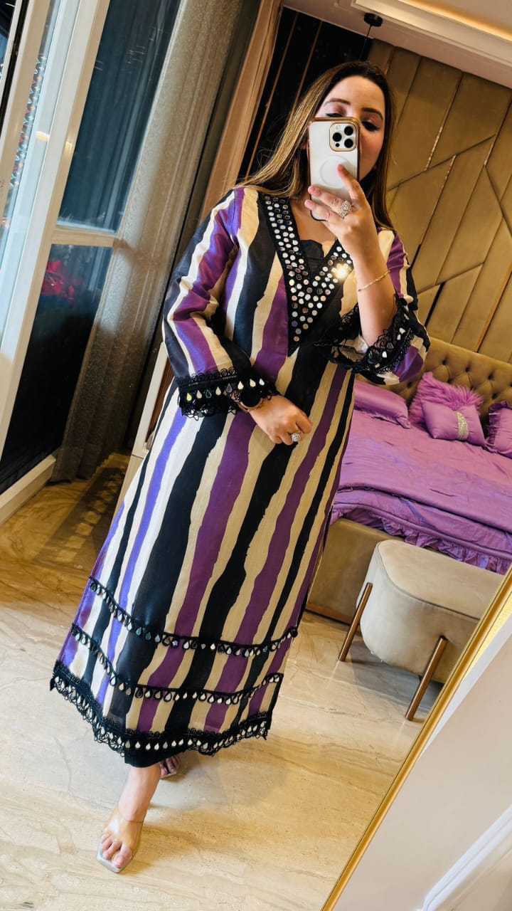 YNF Wholesale Chinon Silk Casual Kurtis  | Surat Manufacturer