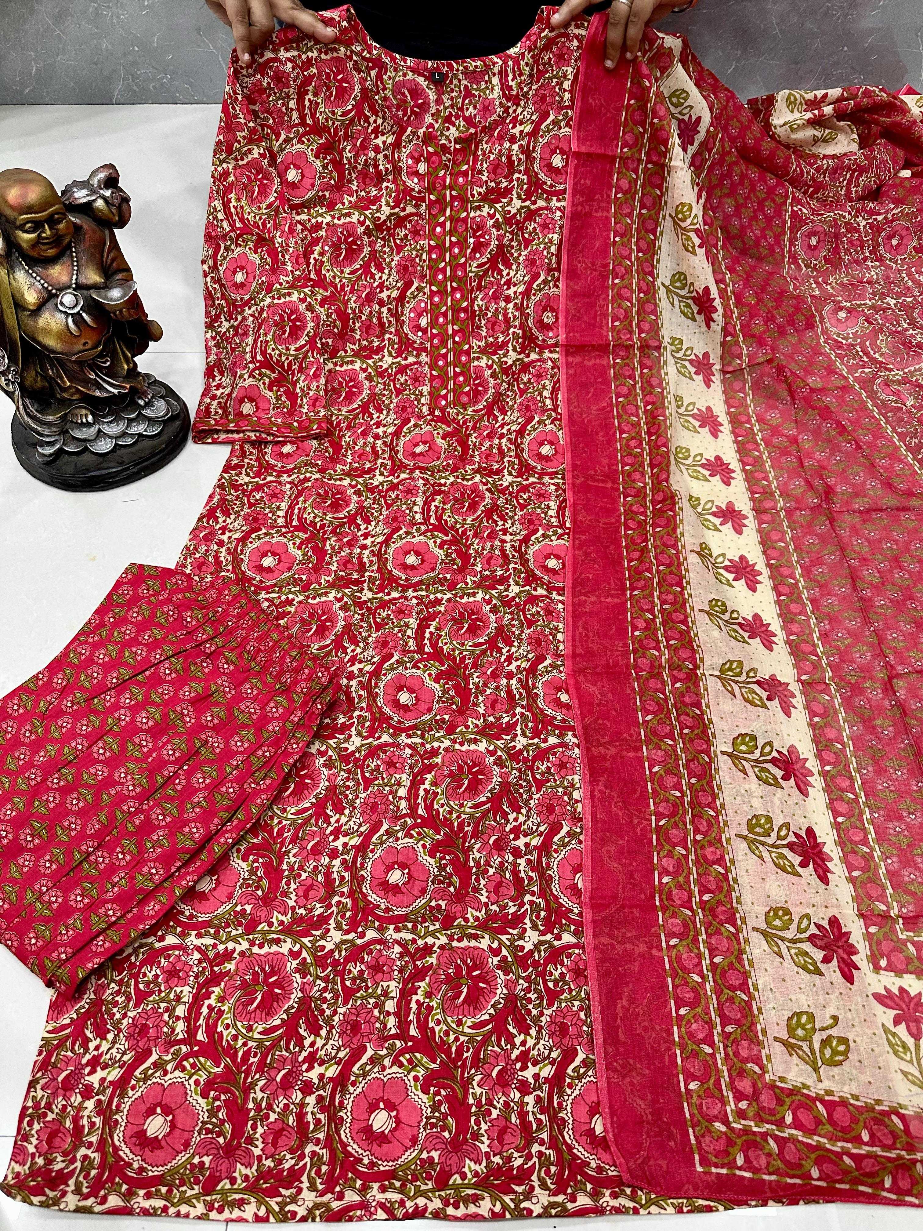 YNF Wholesale Cotton Festive Kurtis  | Surat Manufacturer