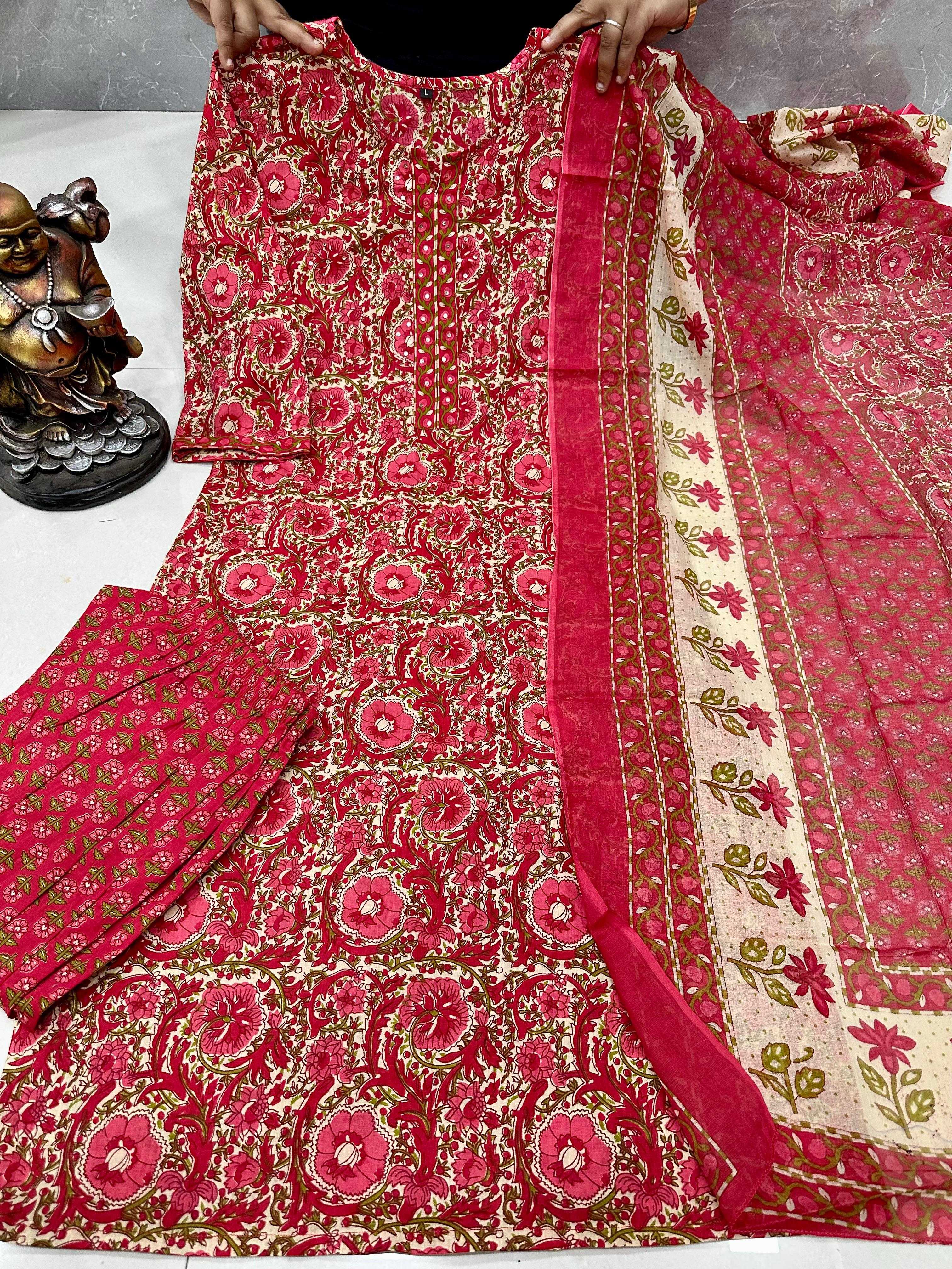 YNF Wholesale Cotton Festive Kurtis  | Surat Manufacturer