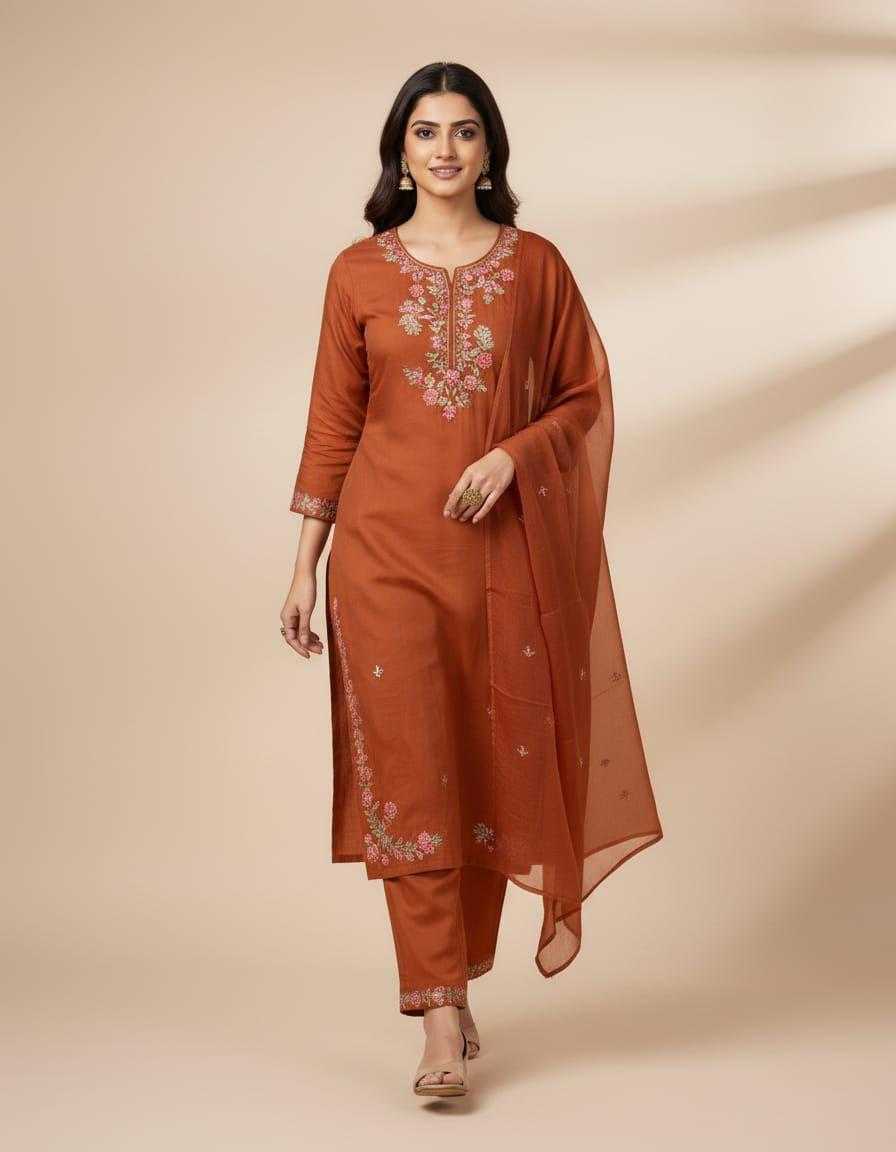 YNF Wholesale Cotton Ladies Suits  | Surat Manufacturer