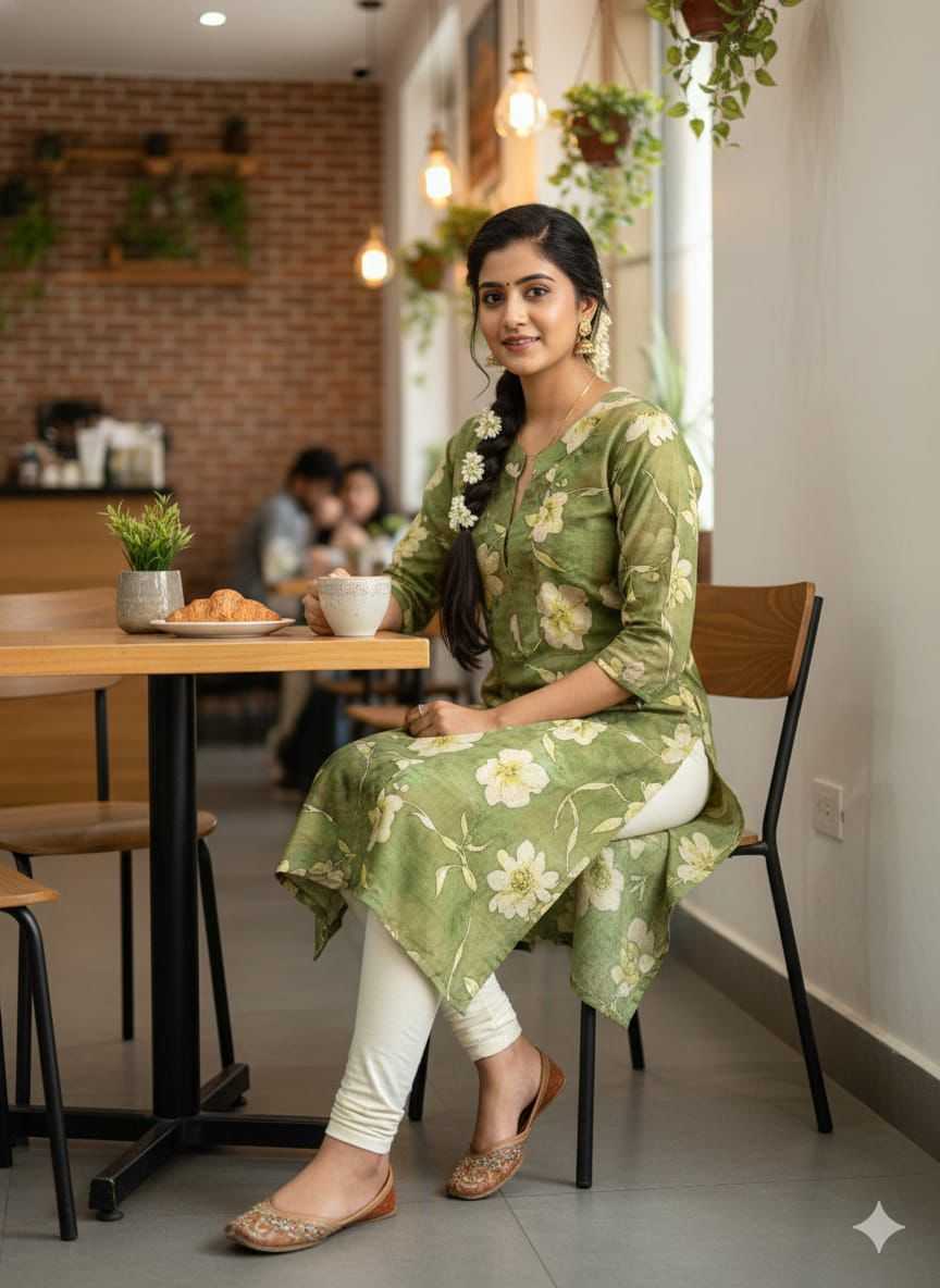 YNF Wholesale Cotton Long Kurtis  | Surat Manufacturer