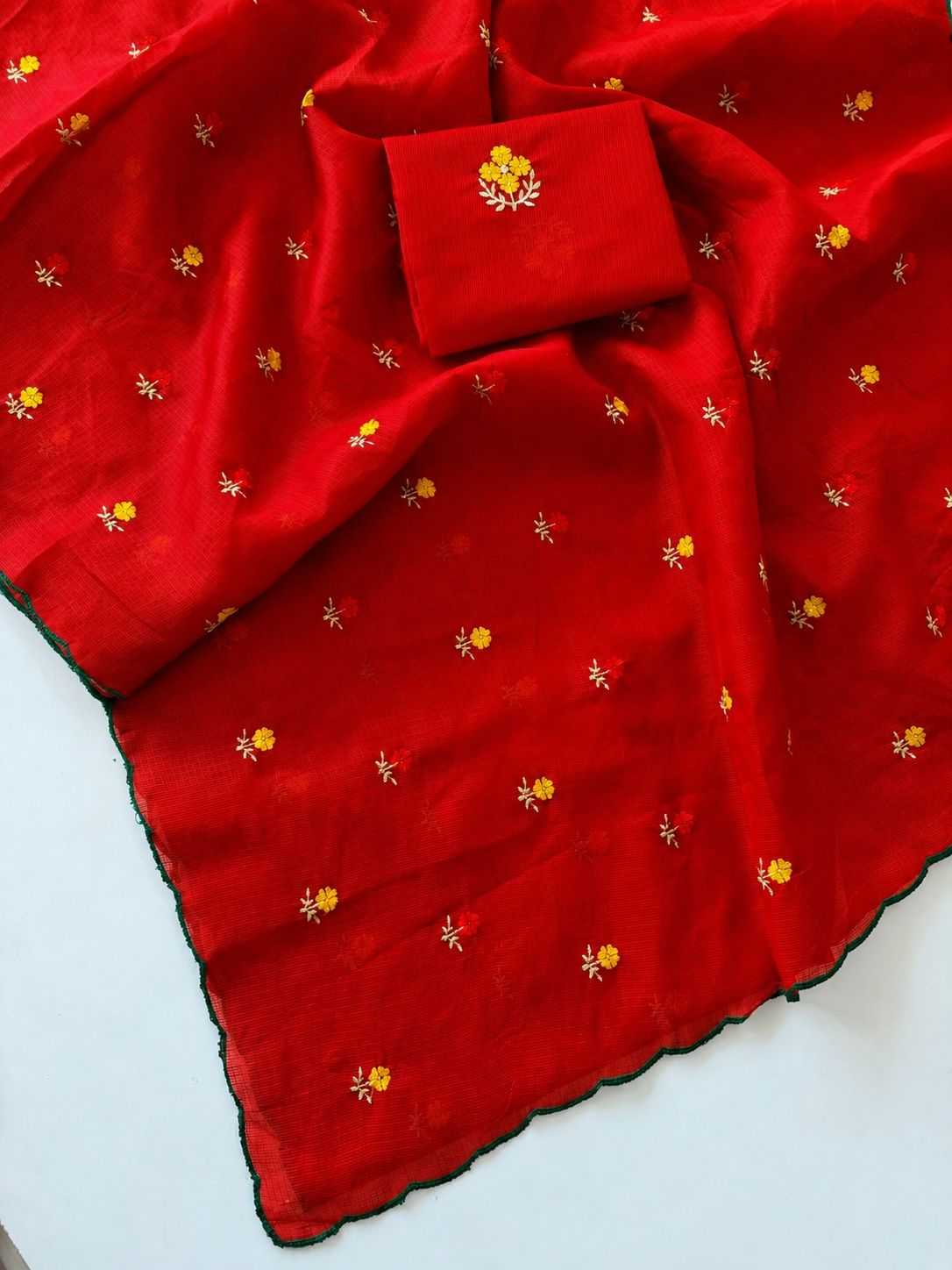 YNF Wholesale Kota Checks Party Wear Sarees  | Surat Manufacturer
