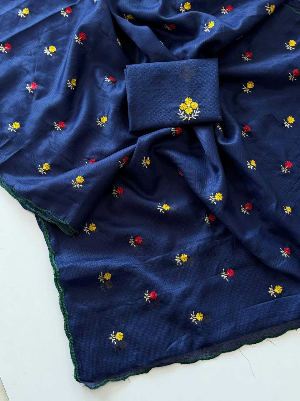 YNF Wholesale Kota Checks Party Wear Sarees  | Surat Manufacturer