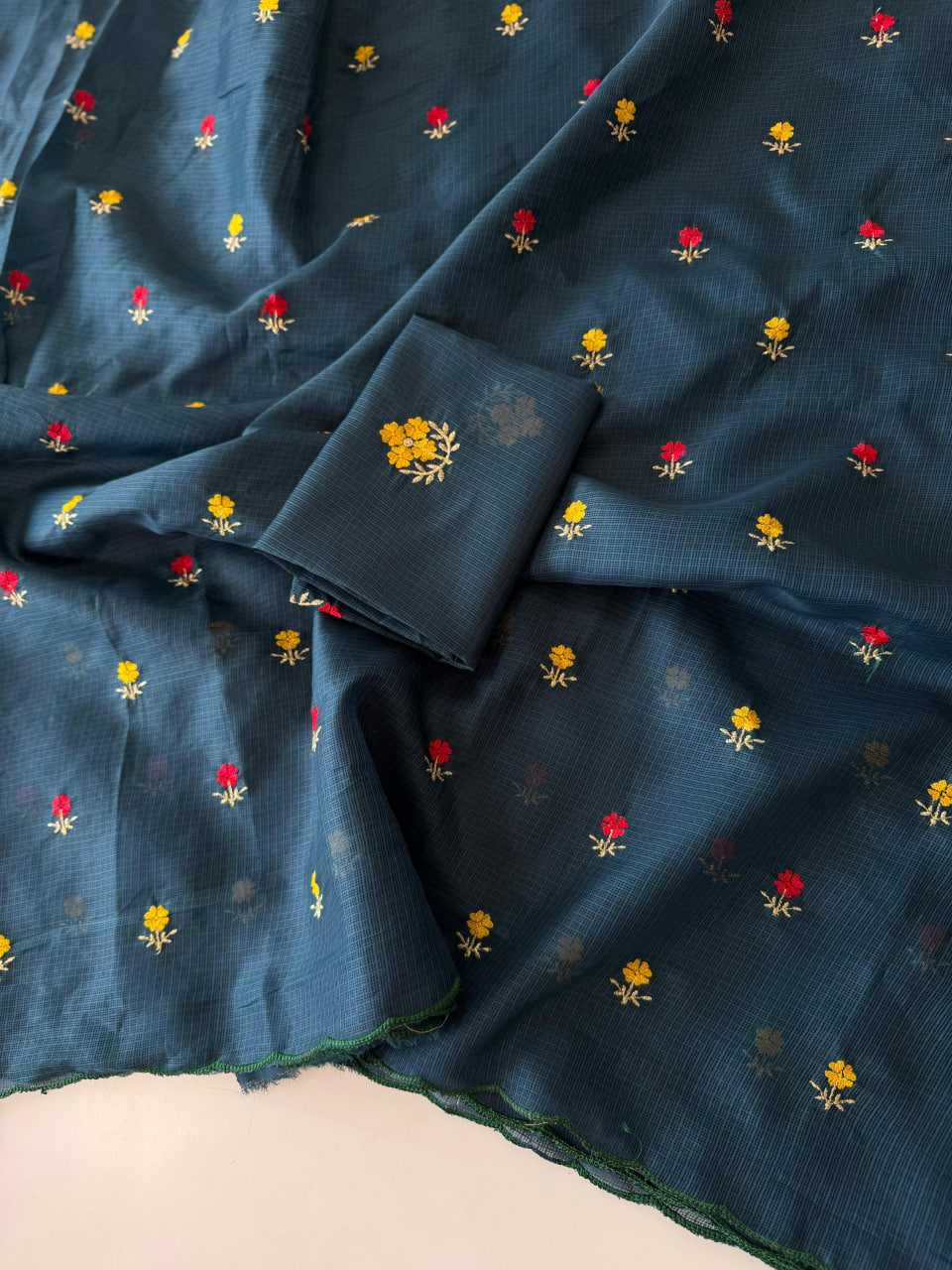 YNF Wholesale Kota Checks Party Wear Sarees  | Surat Manufacturer