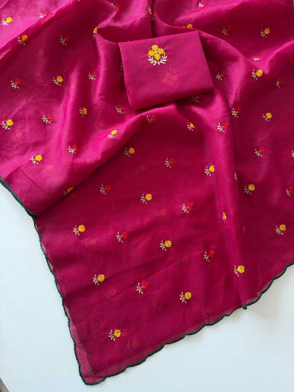 YNF Wholesale Kota Checks Party Wear Sarees  | Surat Manufacturer