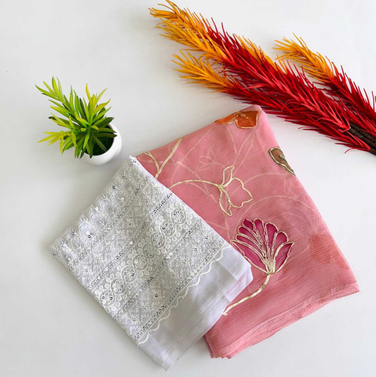 YNF Wholesale Chiffon Chiffon Sarees  | Surat Manufacturer