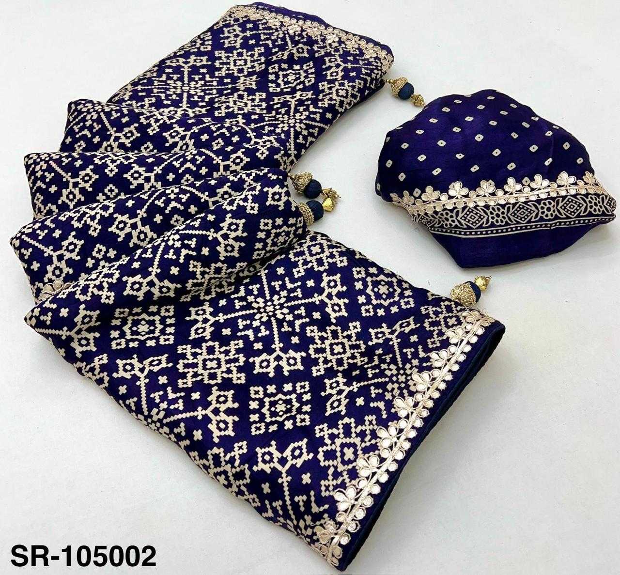 YNF Wholesale Patola Silk Block Print Sarees  | Surat Manufacturer