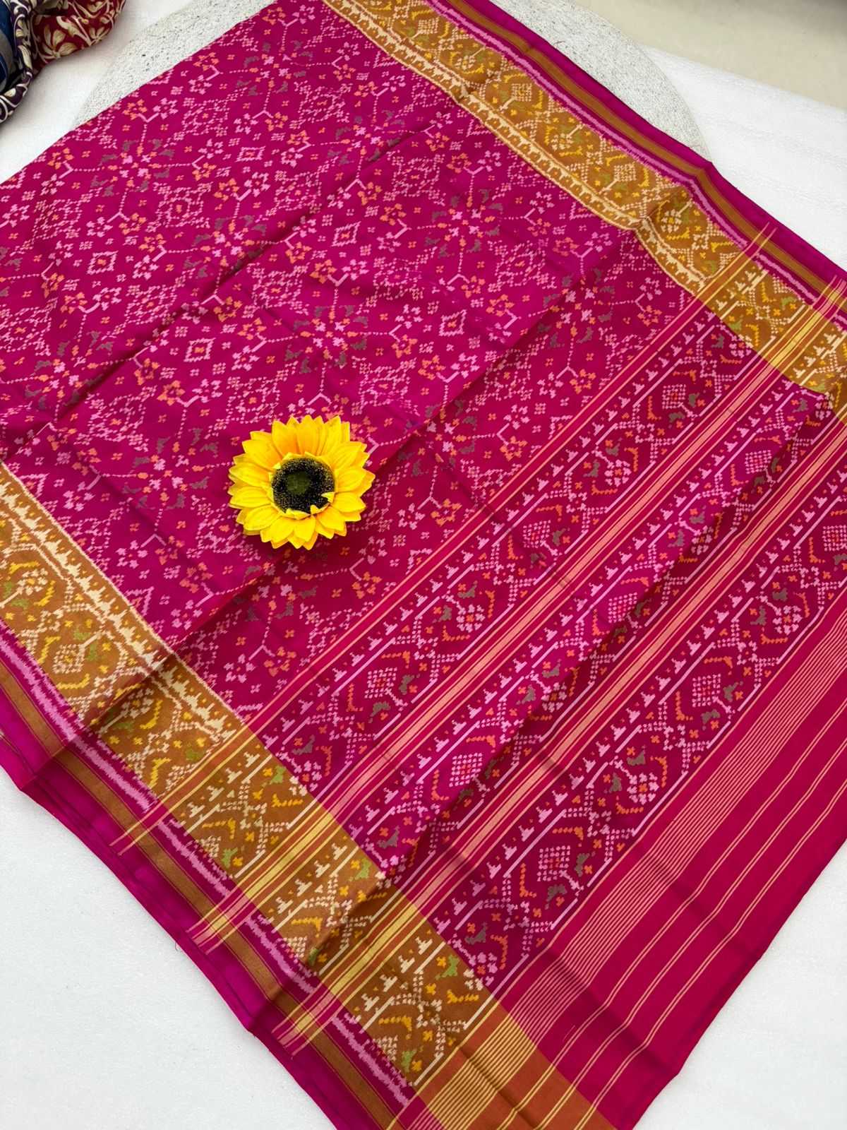 YNF Wholesale Patola Silk Bandhani Bandhej Sarees  | Surat Manufacturer