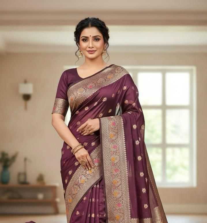 YNF Wholesale Organza Fancy Sarees  | Surat Manufacturer
