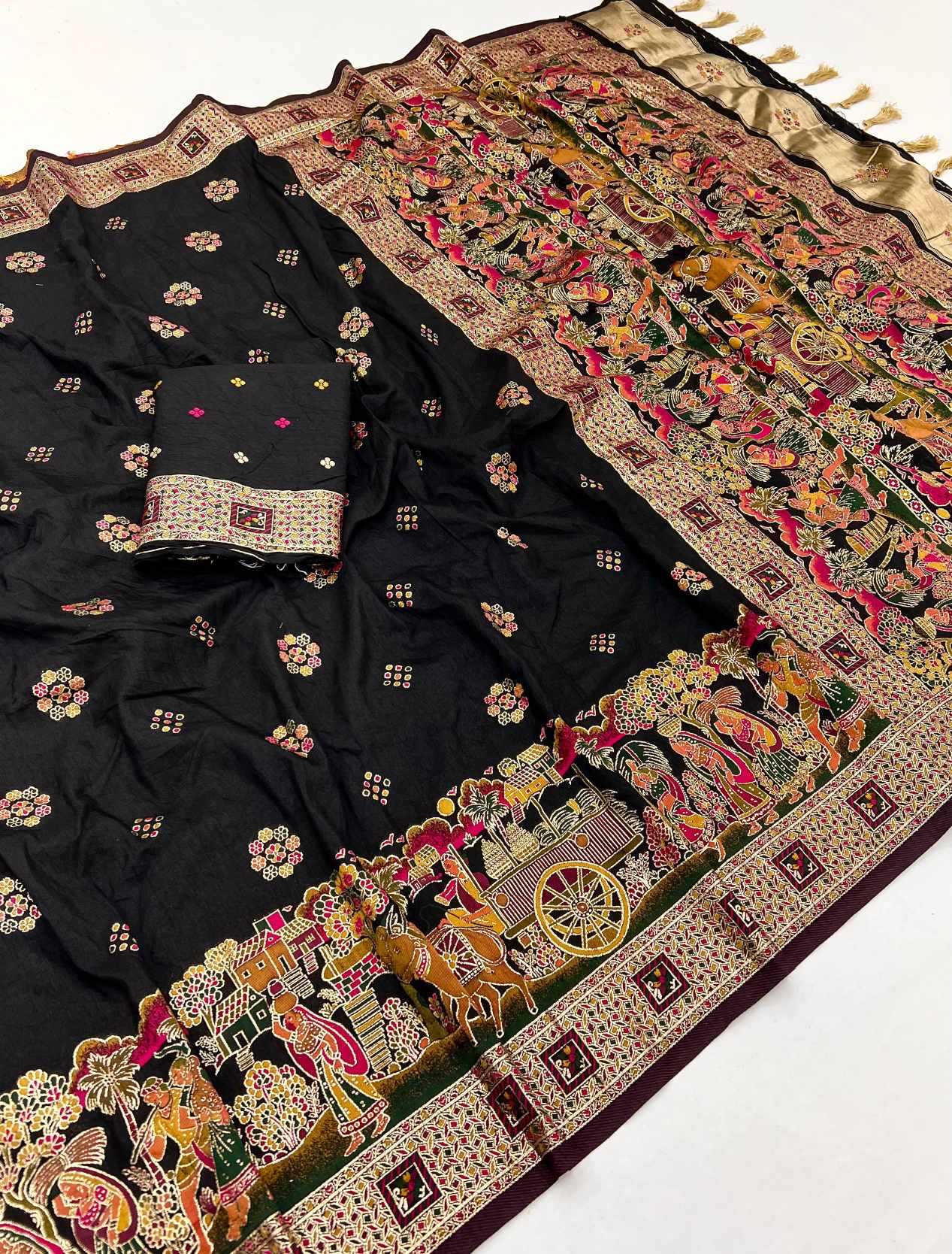 YNF Wholesale Viscose Traditional Silk Sarees  | Surat Manufacturer