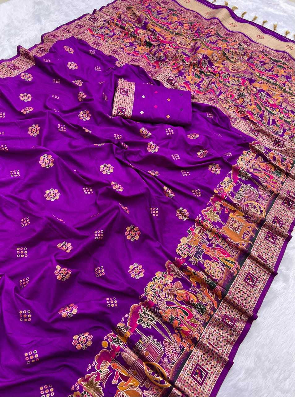 YNF Wholesale Viscose Traditional Silk Sarees  | Surat Manufacturer