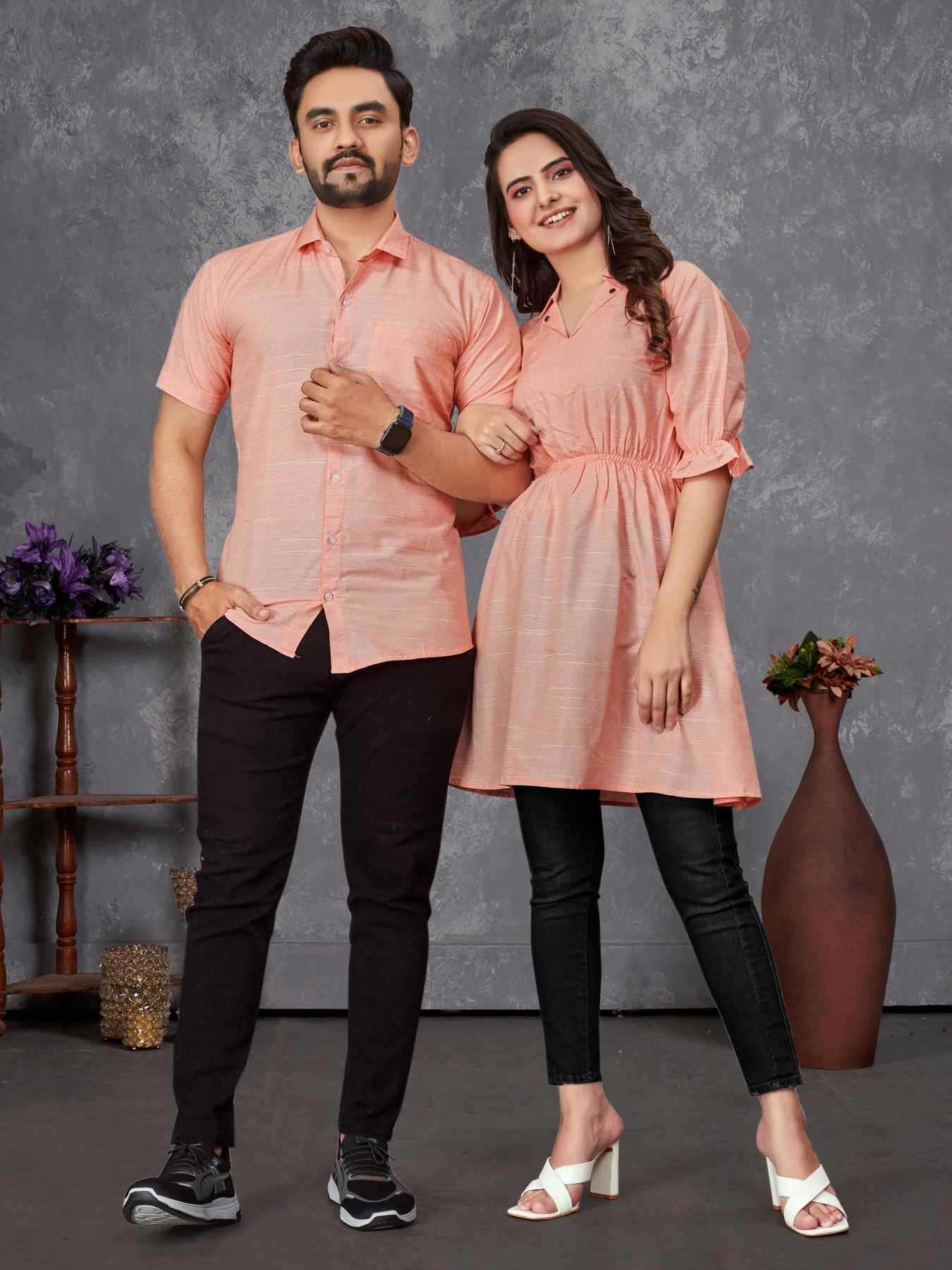 YNF Wholesale Cotton Couple Matching Ethnic Outfits  | Surat Manufacturer