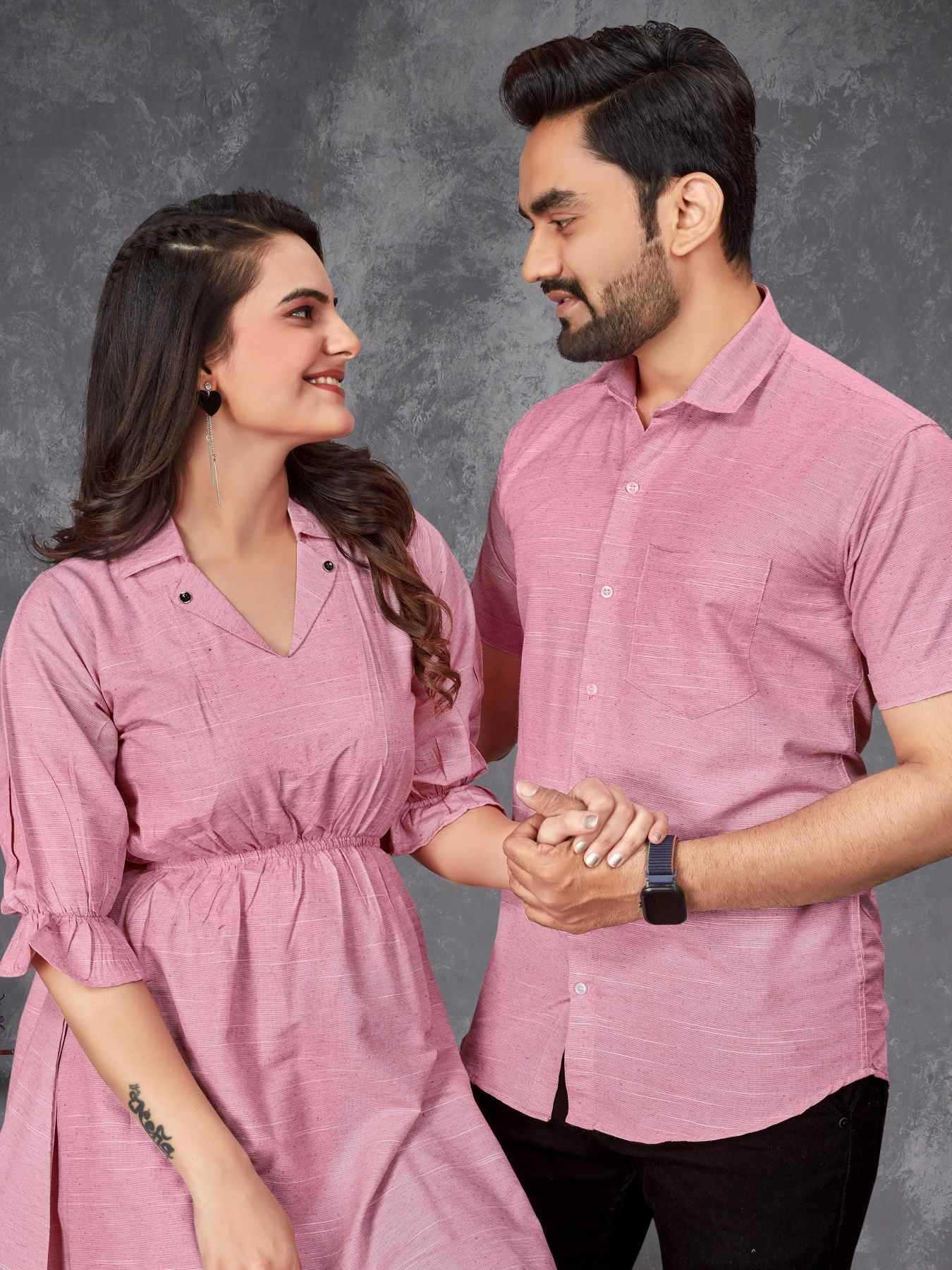 YNF Wholesale Cotton Couple Matching Ethnic Outfits  | Surat Manufacturer