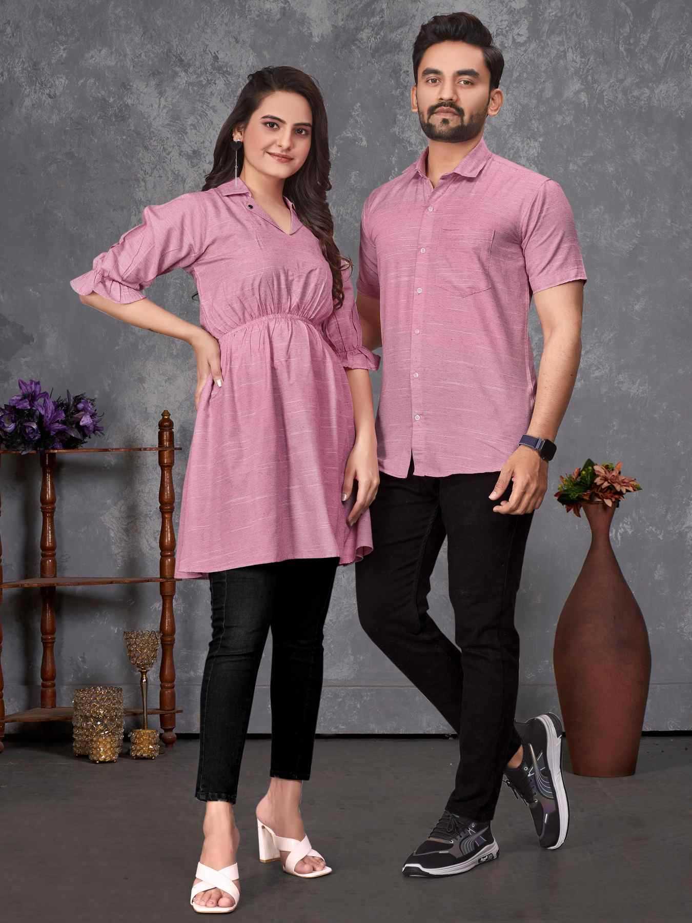 YNF Wholesale Cotton Couple Matching Ethnic Outfits  | Surat Manufacturer
